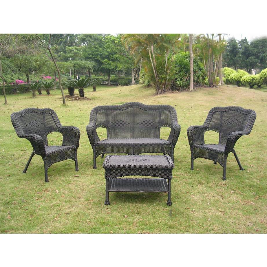 Four Piece Maui Outdoor Seating Group. Picture 1