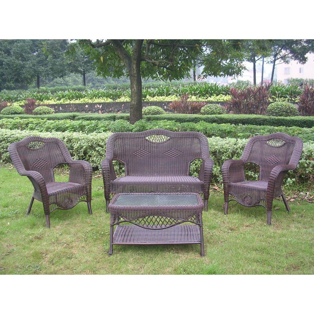 Riviera 4-Piece Outdoor Seating Group. Picture 1