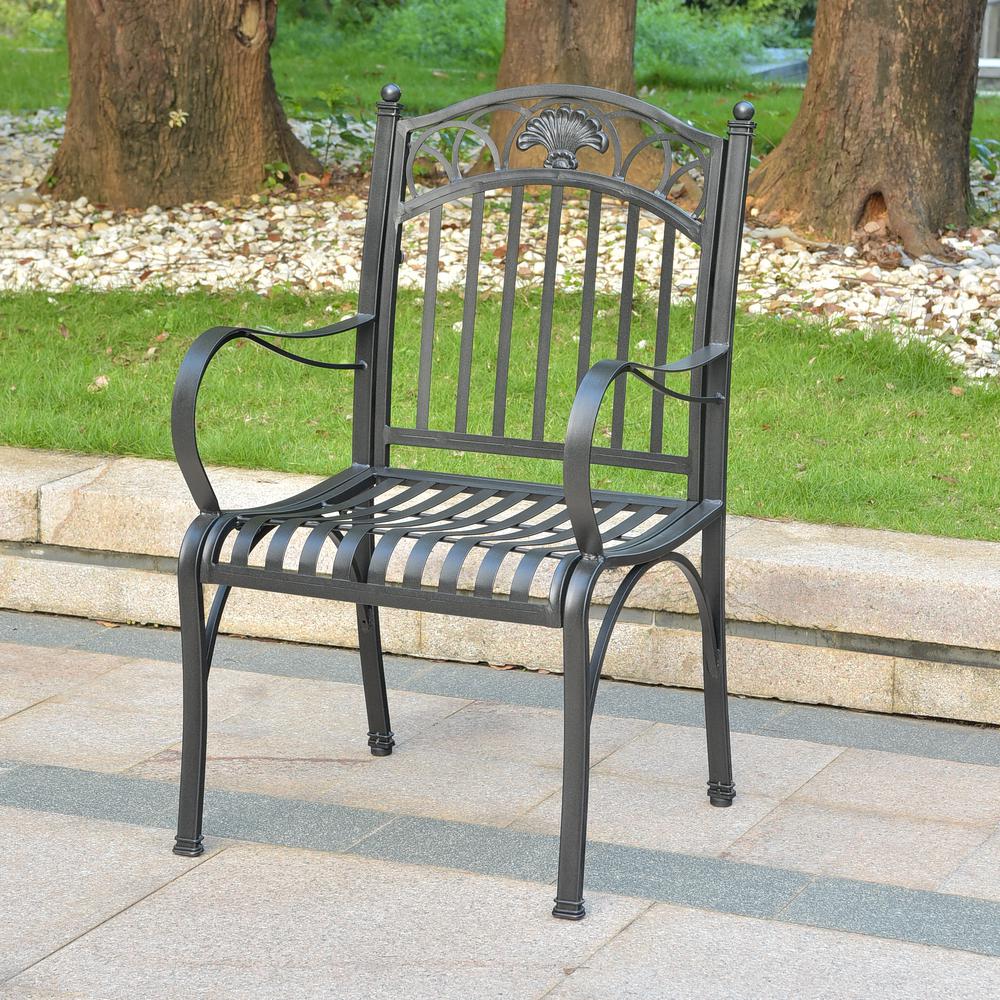 Segovia Iron Arm Chair (Set of 2). Picture 1