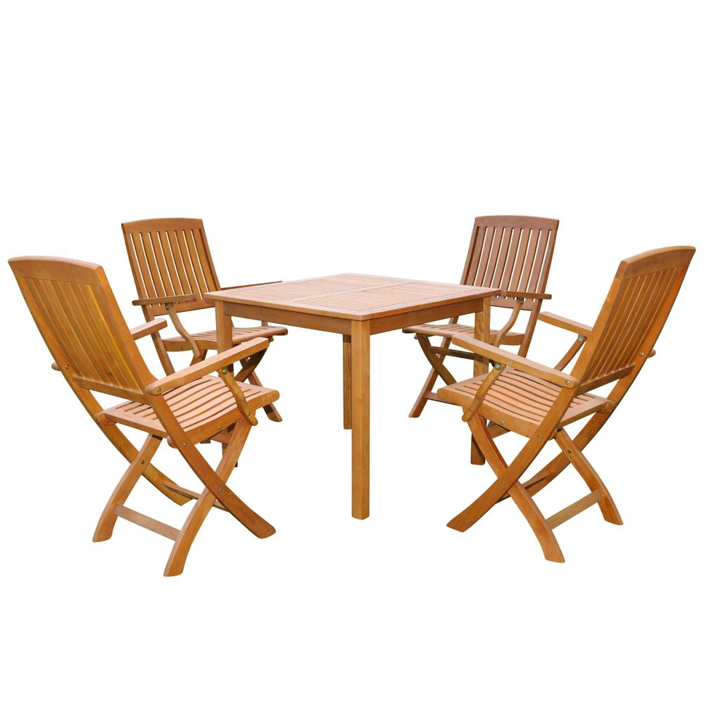 Royal Tahiti Benevente 5-Piece Dining Group. Picture 1