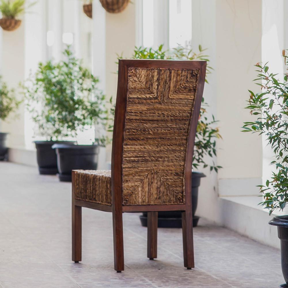 Dallas Abaca Weave Dining Chair. Picture 1