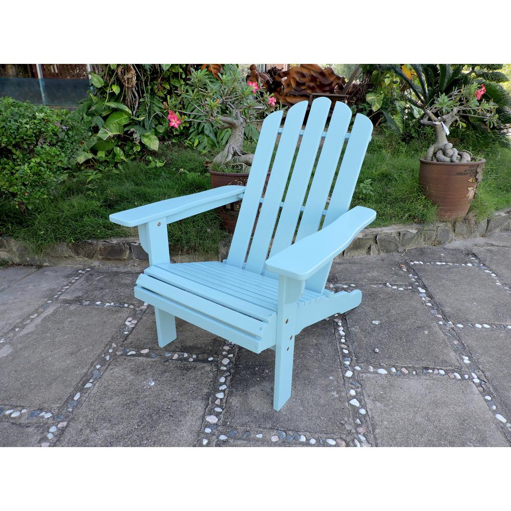 Royal Fiji Acacia Adirondack Chair. Picture 1