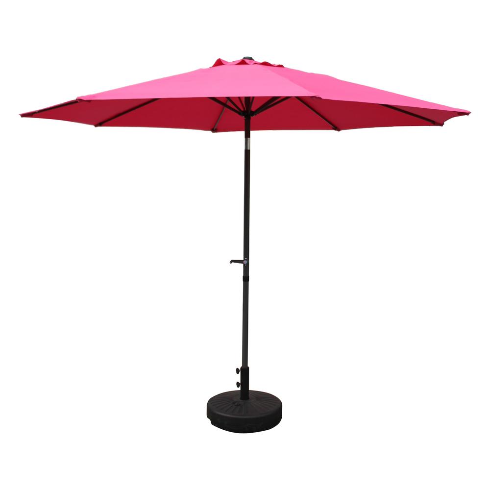 St. Kitts Aluminum 10-foot Patio Umbrella, Bery Berry. Picture 1