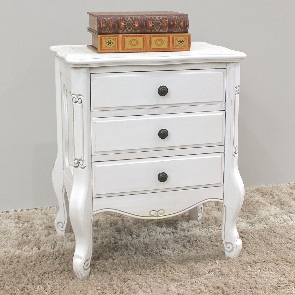 Windsor Three Drawer Table. Picture 2