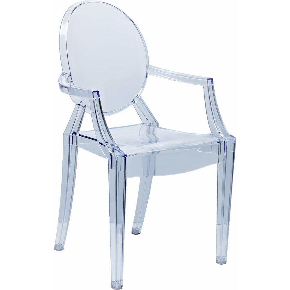 Pc Arm Chair, Clear, Set Of 4. Picture 1