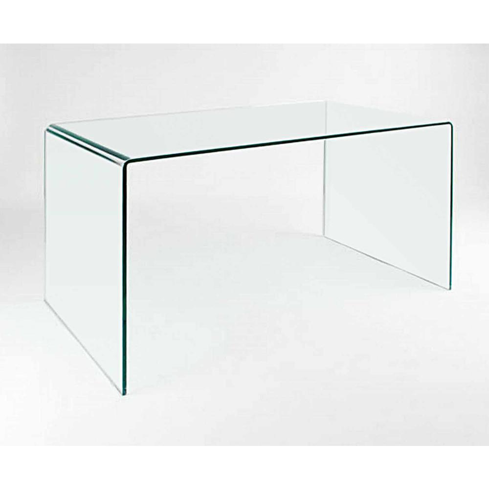 Glass Desk,50"X27.5"X29"H. Picture 1
