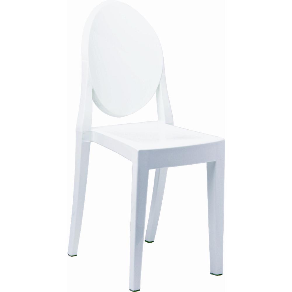 Pc Side Chair, White, Set Of 4. Picture 1