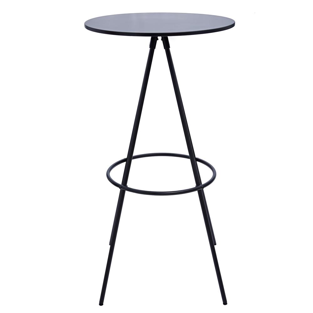 Modern Mdf Top Bartable With Metal Table Legs. Picture 1