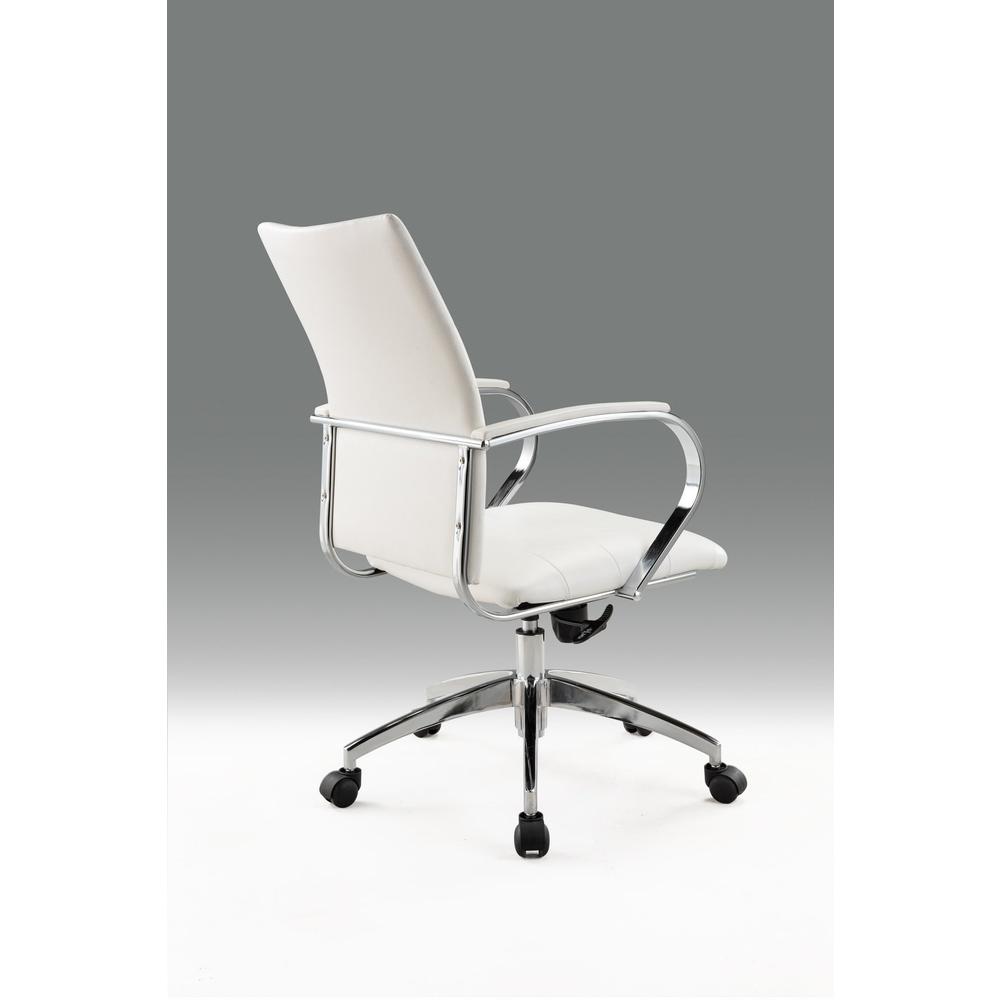 Office Chair With Chrome Base. Picture 2