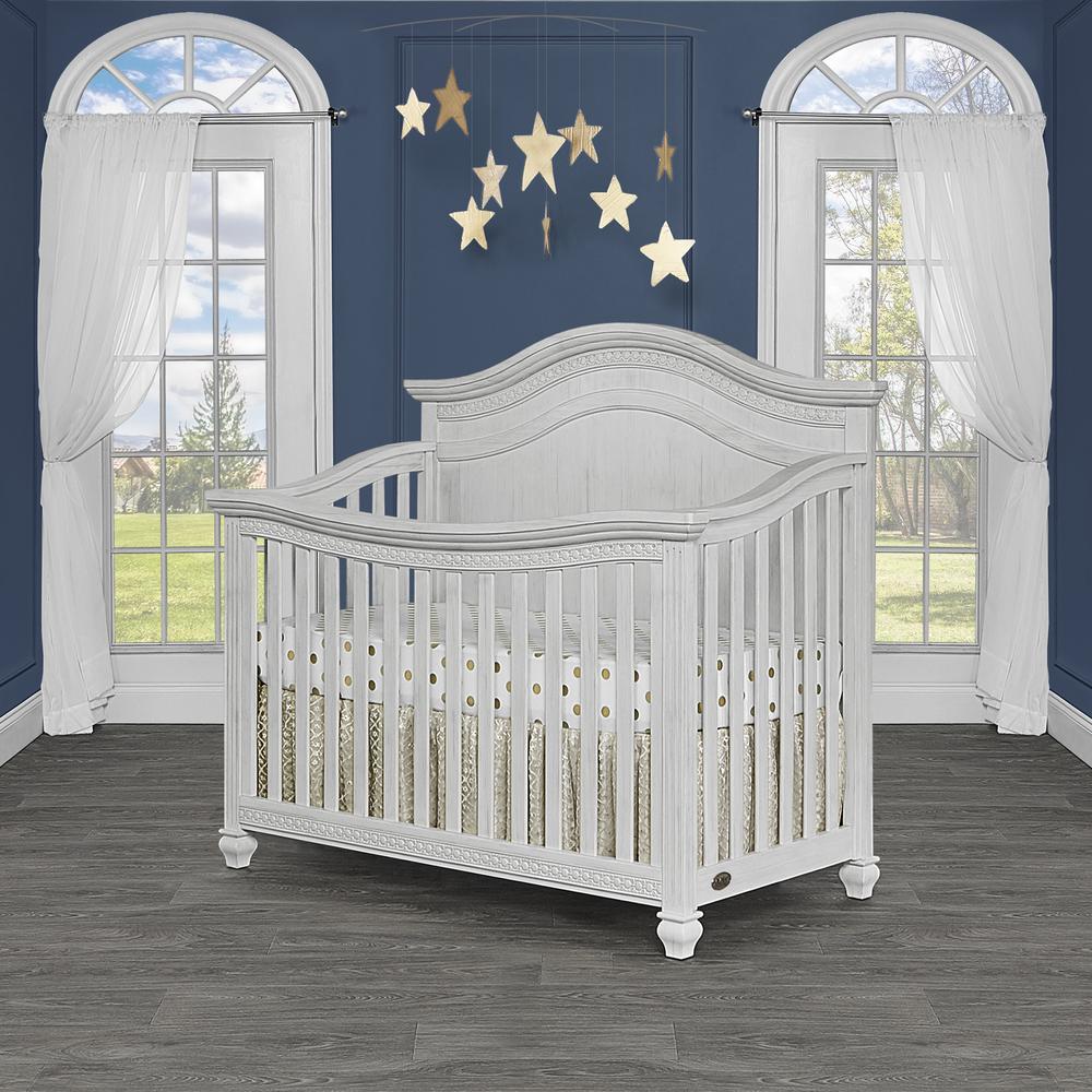 Madison 5 in 1  Curved Top Convertible Crib. Picture 8