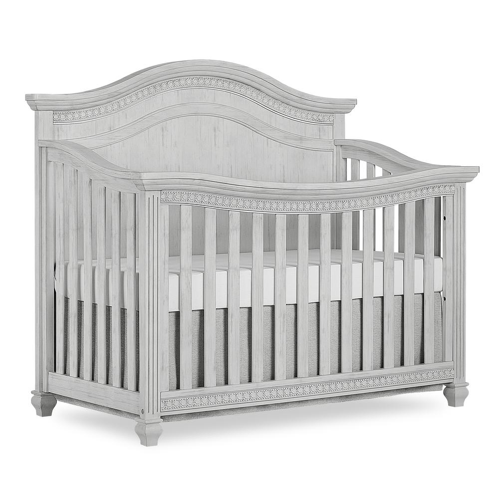 Madison 5 in 1  Curved Top Convertible Crib. Picture 1