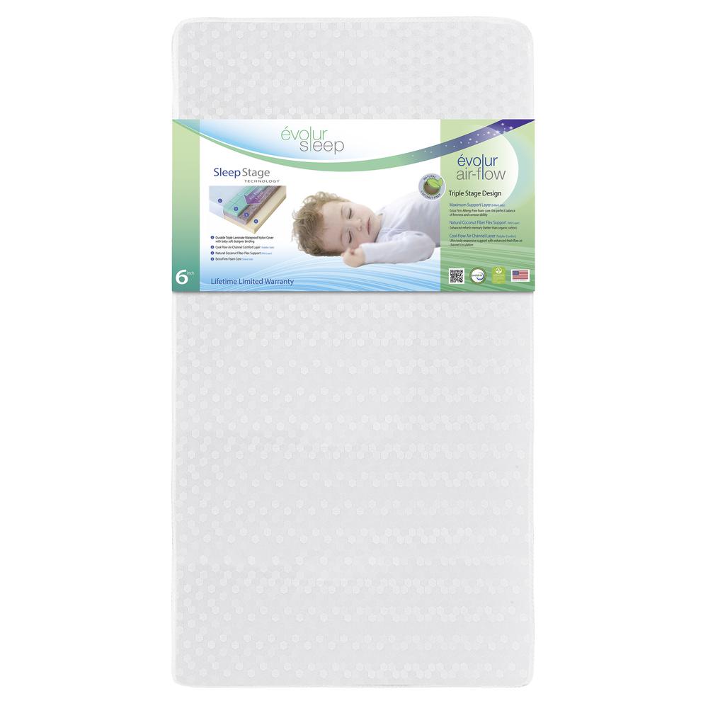 Evolur Sleep Triple Stage Air Flow with Natural Fiber. Picture 1