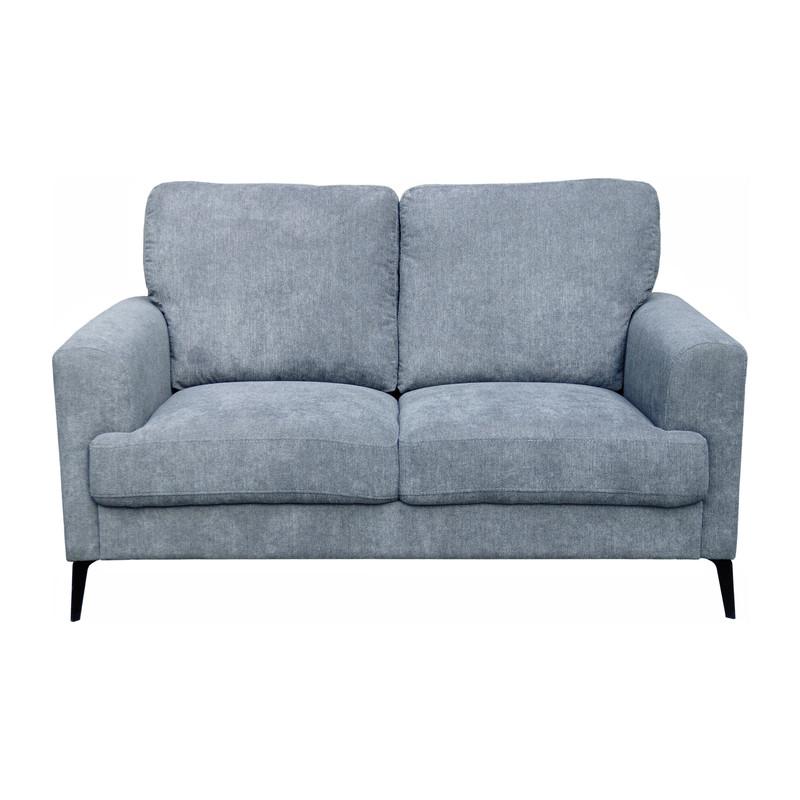 Gray Fabric Sofa Loveseat Living Room Set. Picture 2