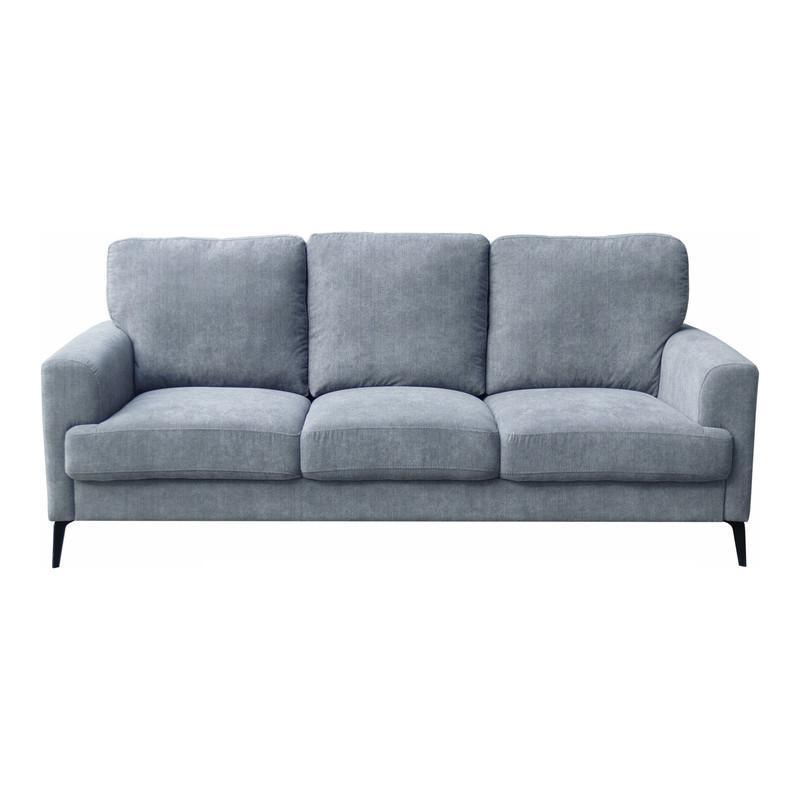 Gray Fabric Sofa Loveseat Living Room Set. Picture 1