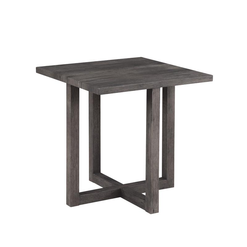 Moseberg Rustic Wood End Table. Picture 1