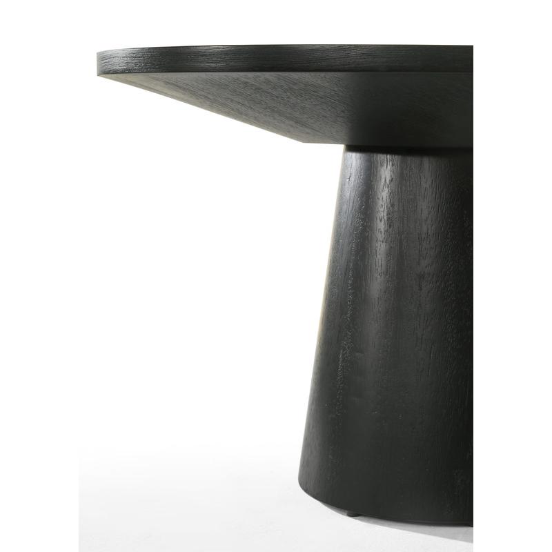 Jasper Ebony Black 29" Round Coffee Table. Picture 2