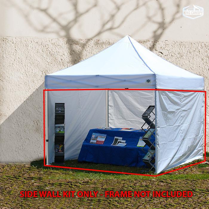 King Canopy Universal 10-Feet by 10-Feet Instant Pop up Side Wall kit. Picture 1