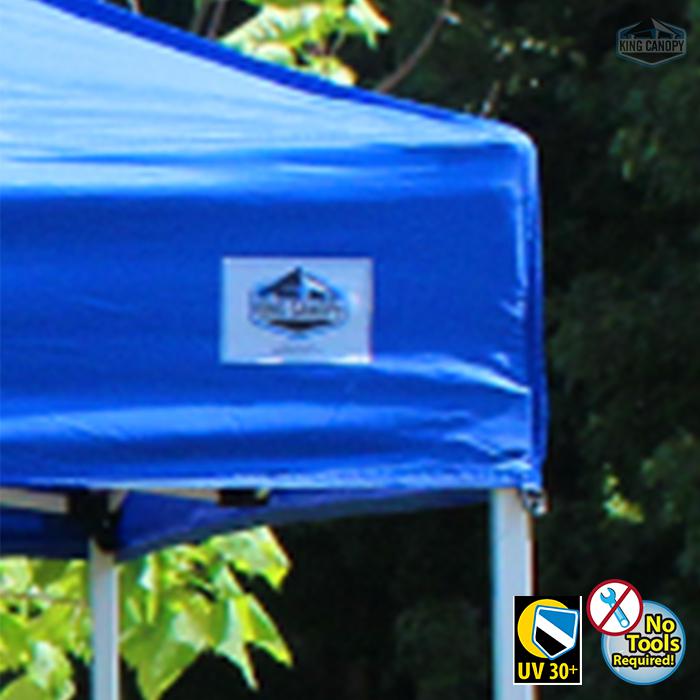 FESTIVAL 10X10 Instant Pop Up Tent w/ BLUE Cover. Picture 4