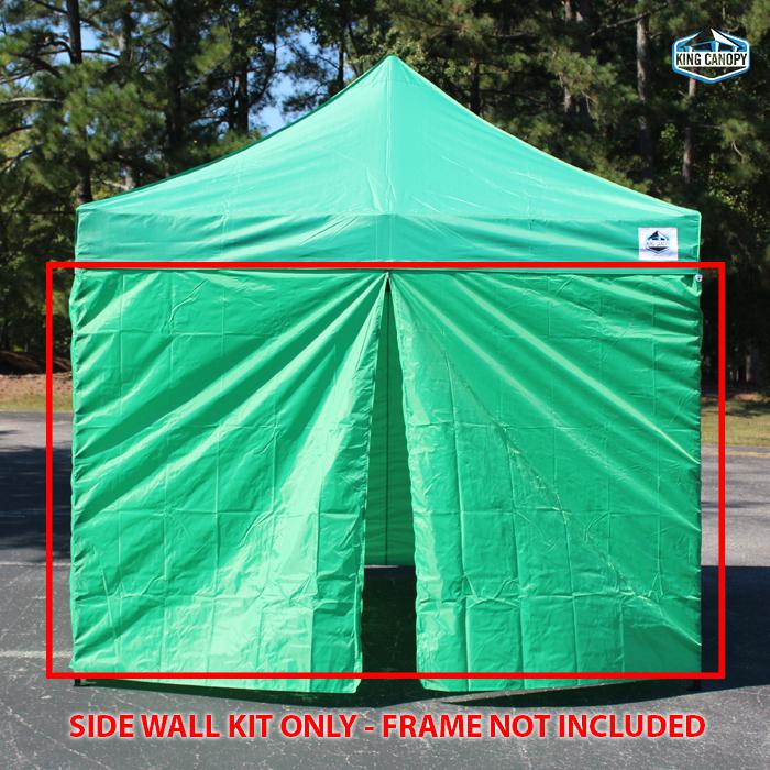 Universal Instant 10x15 - 4 Pack Side Walls Green. Picture 3