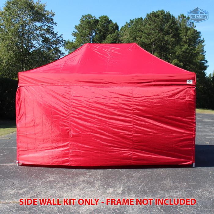 Universal Instant 10x15 - 4 Pack Side Walls Red. Picture 1