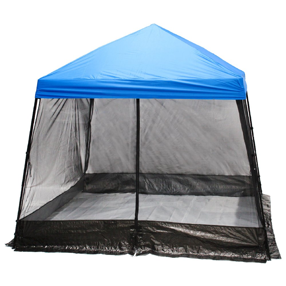 King Canopy 10x10 ft Mesh Netting Screen Room Attachement for Slant Leg Pop Up. Picture 2