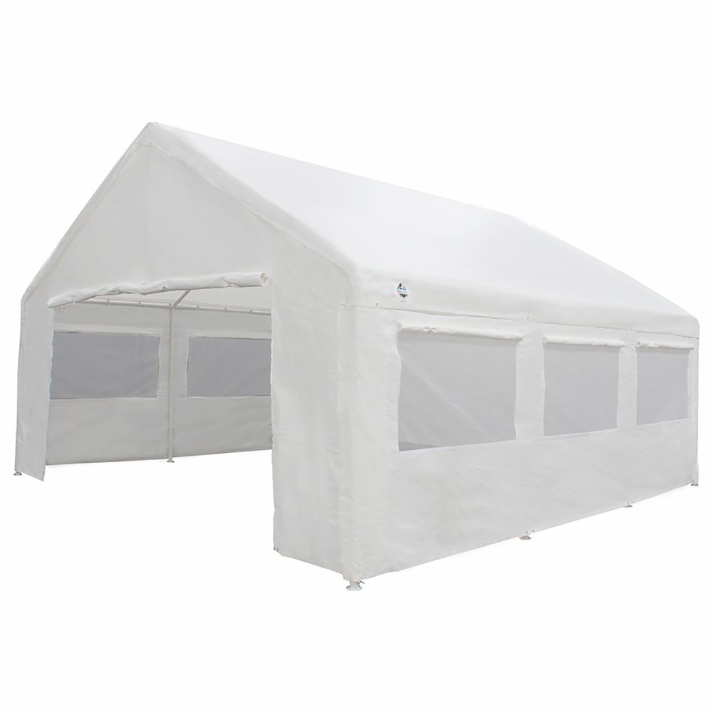 20 ft x 20 ft Sidewall Kit w/ Flaps and Bug Screen Windows. Picture 1