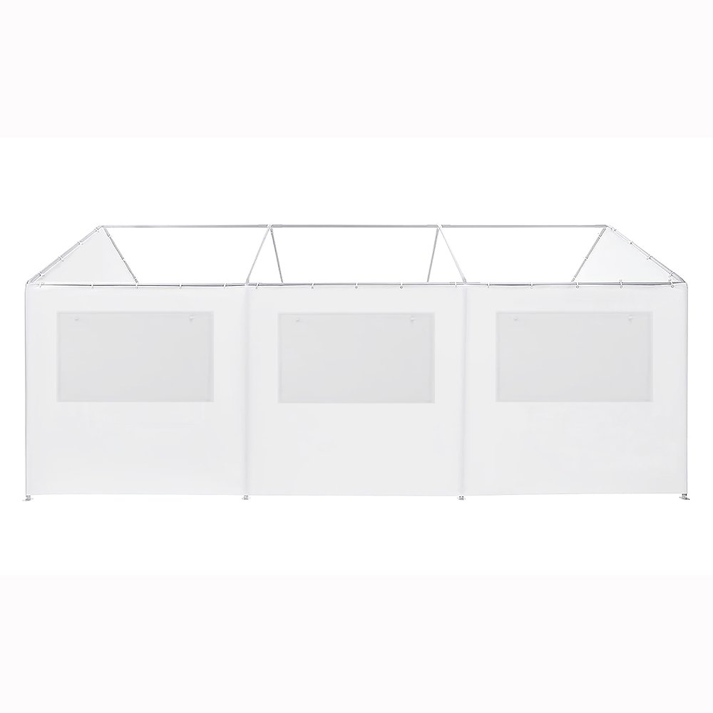 20 ft x 20 ft Sidewall Kit w/ Flaps and Bug Screen Windows. Picture 4