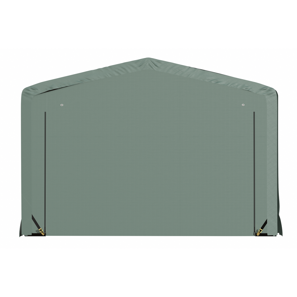 ShelterTube Wind and Snow-Load Rated Garage, 12x27x8 Green. Picture 6