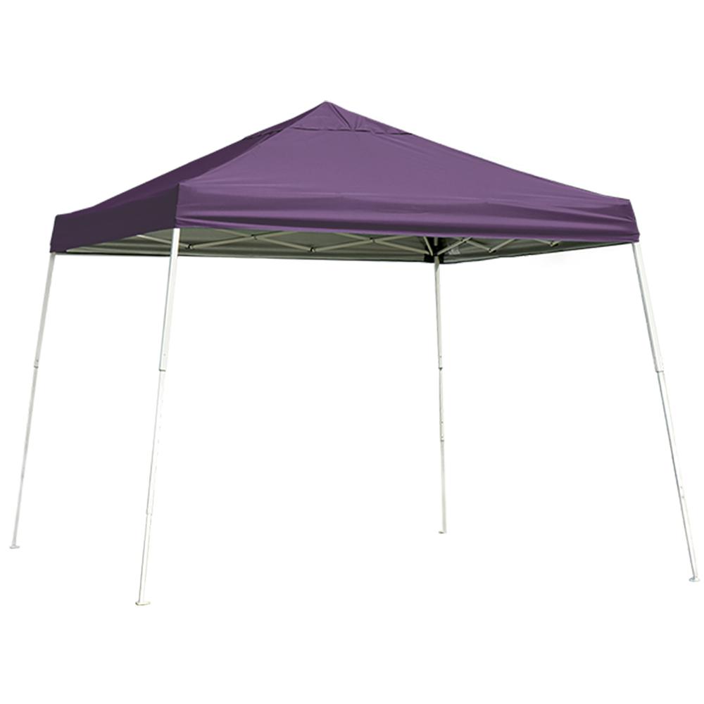 Pop-Up Canopy HD - Slant Leg 12 x 12 ft. Purple. The main picture.