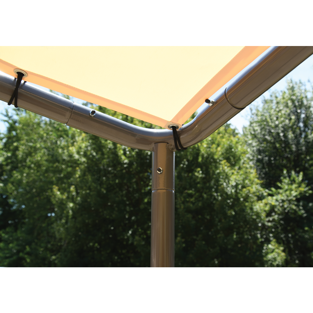 Del Ray Canopy 10x10 with Tan Cover. Picture 2