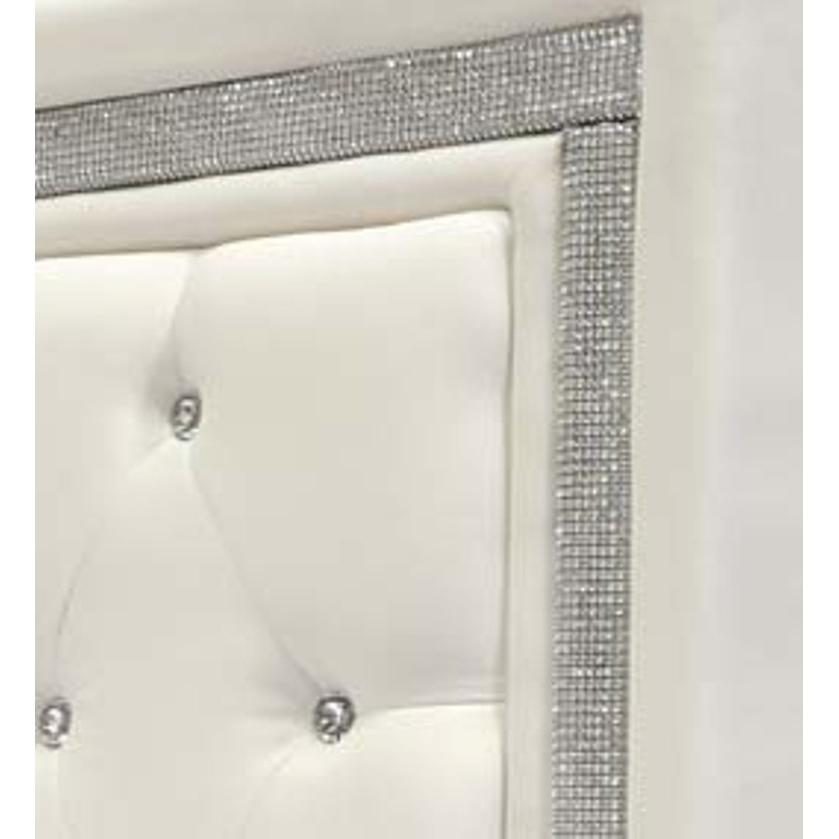 Rhinestone headboard deals queen