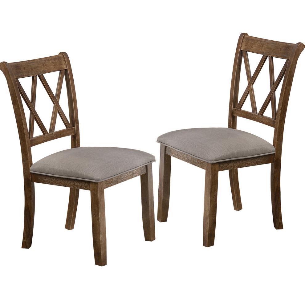Paige Luxembourg Farmhouse Dining Side Chairs, Set of 2. Picture 1