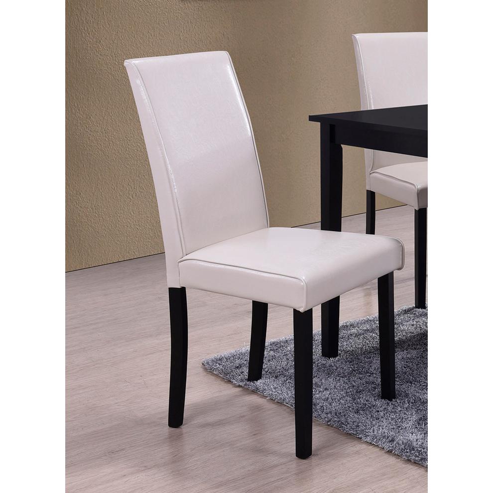 Ludi Contemporary Side Chairs Set of 2. Picture 4