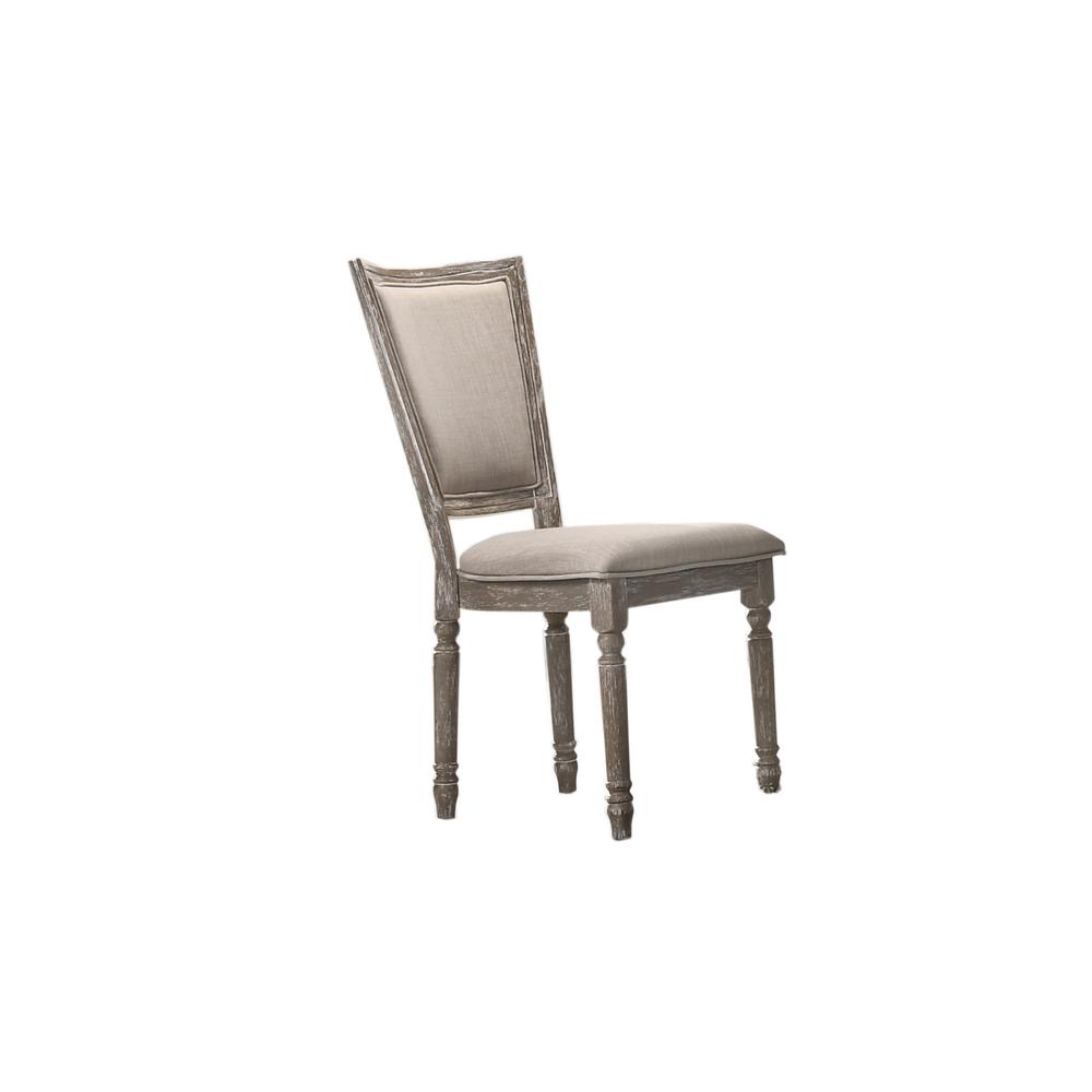 Jessica Vintage Grey Dining Chairs, Set of 2. The main picture.