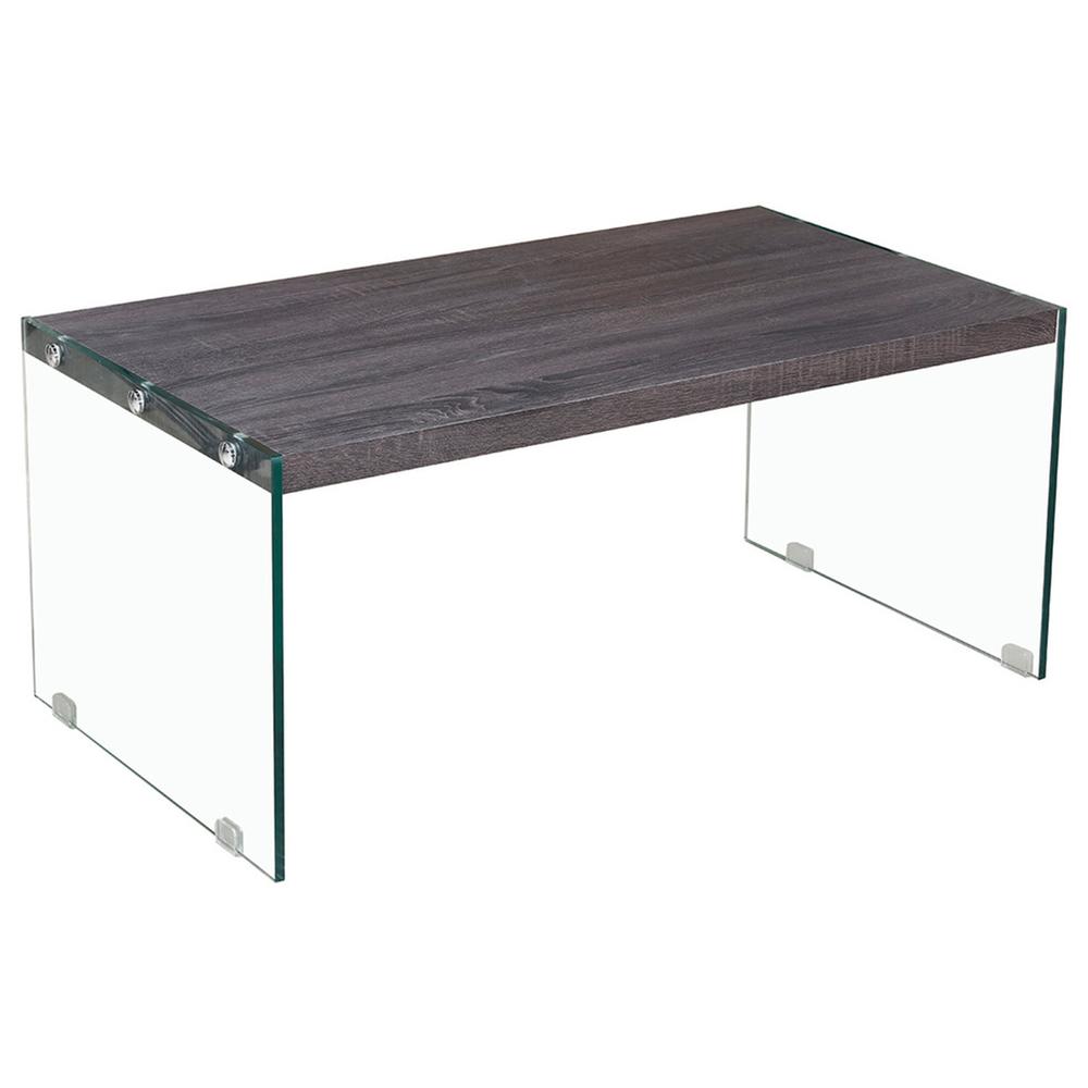 Barclay Grey Lacquer with Glass Coffee Table. Picture 2