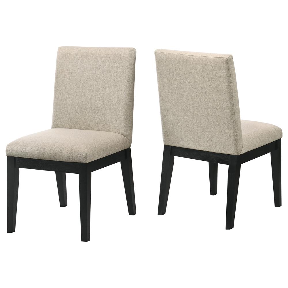 Terra Beige Linen Side Chair (Set of 2). Picture 1