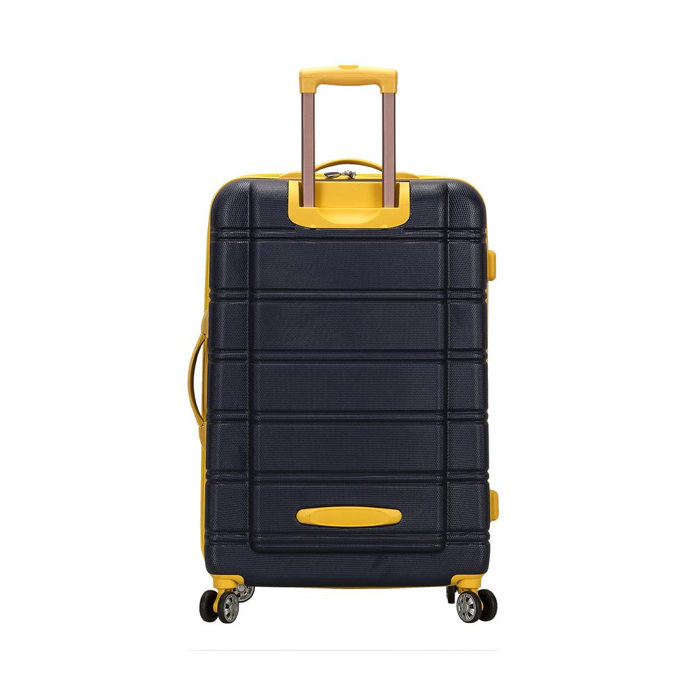Melbourne 3 Pc Abs Luggage Set, Navy. Picture 5