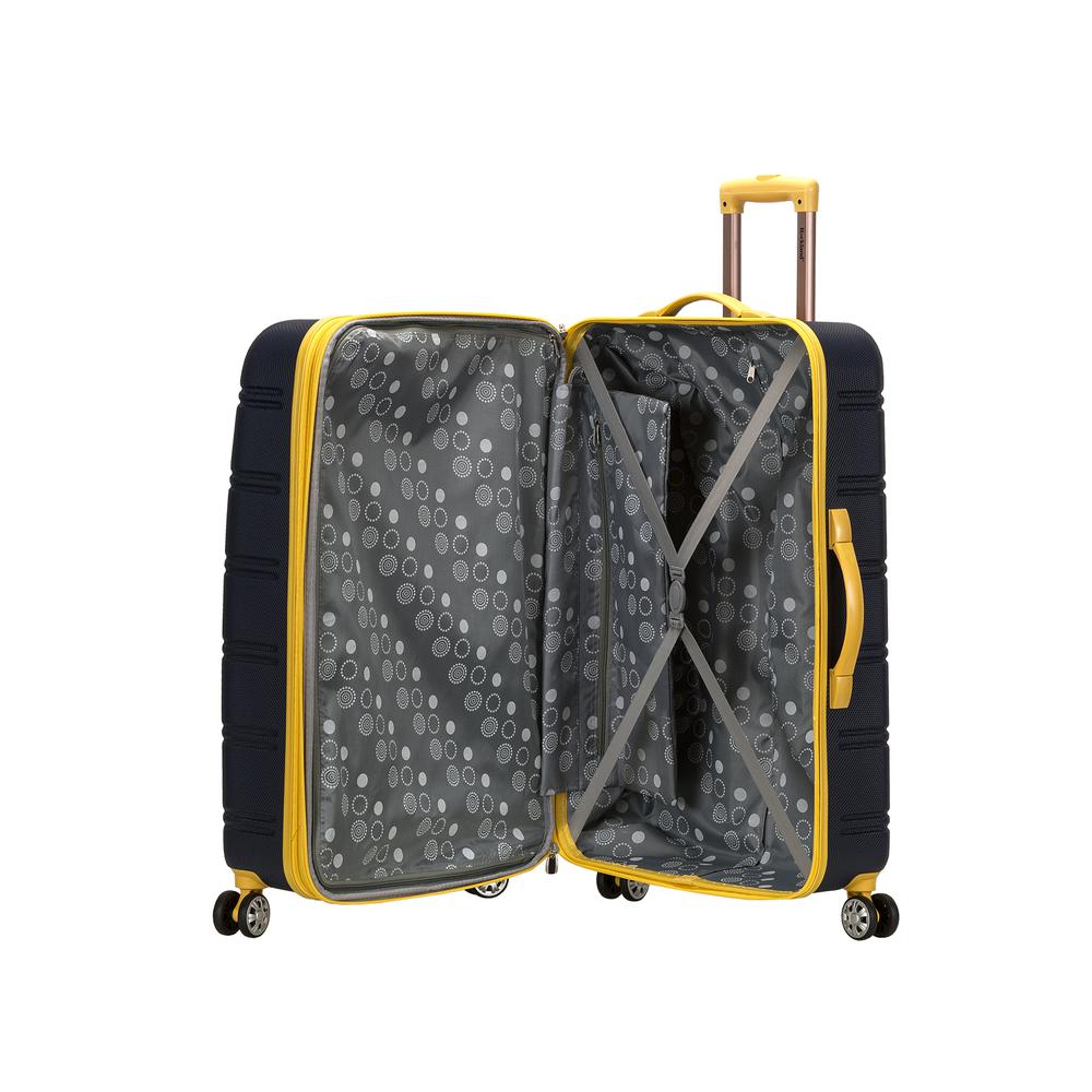 Melbourne 3 Pc Abs Luggage Set, Navy. Picture 6