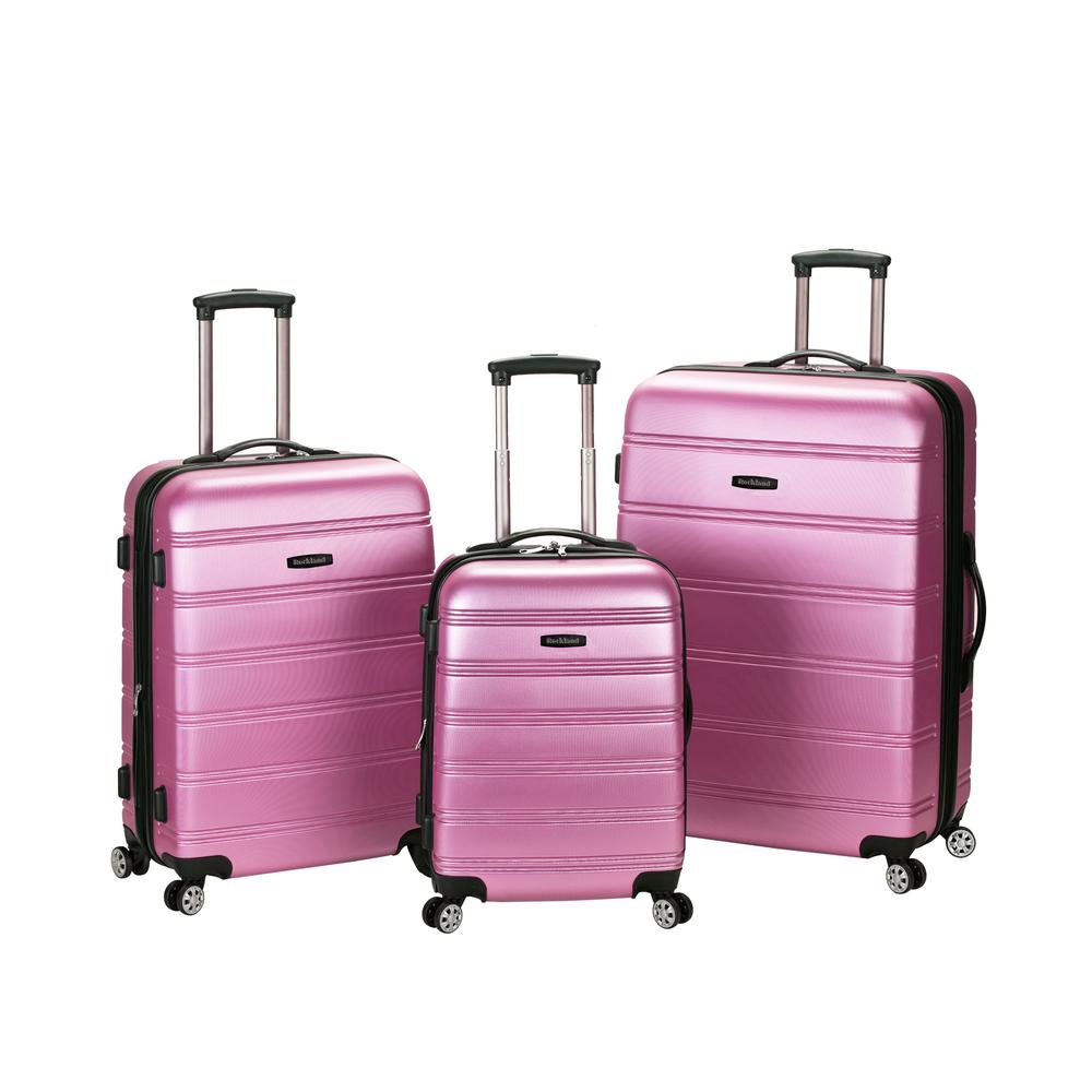 Melbourne 3 Pc Abs Luggage Set, Melbourne. Picture 1