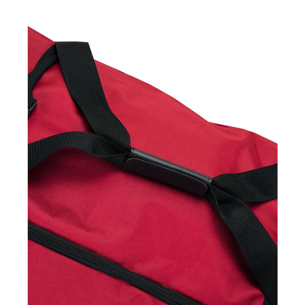30" Rolling Duffle , Red. Picture 2