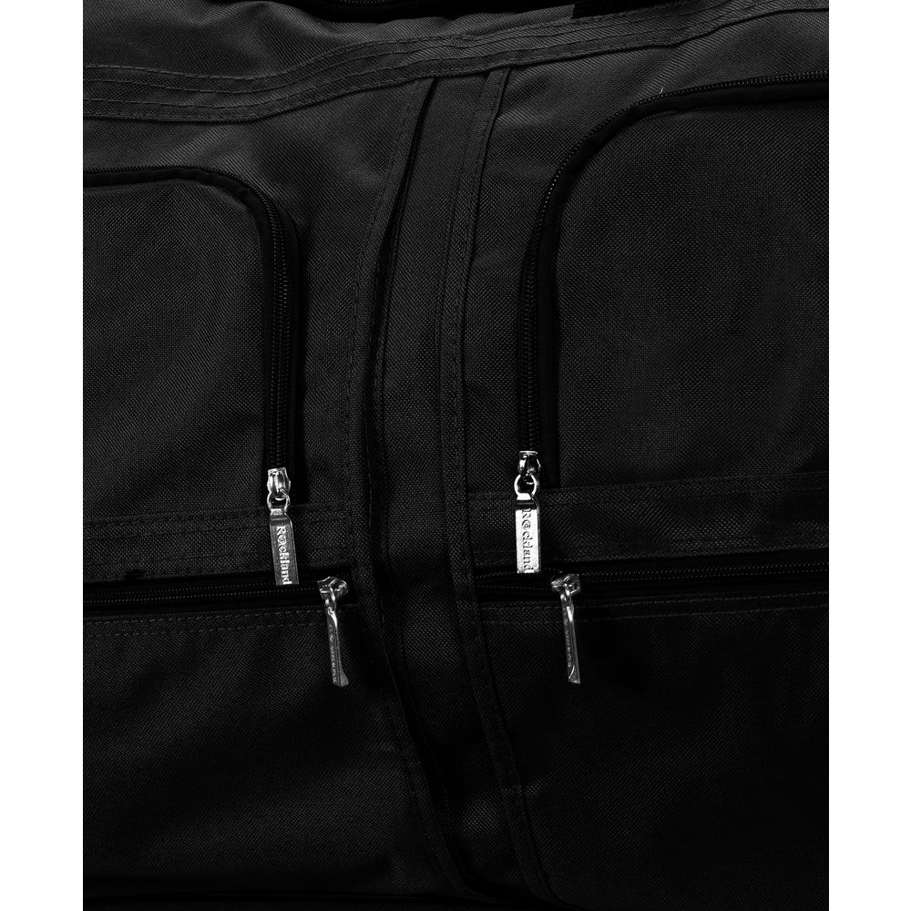 36" ROLLING DUFFLE, BLACK. Picture 3