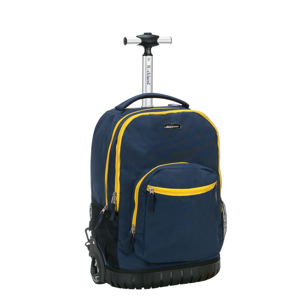 Rockland Navy 17-in. Rolling Backpack