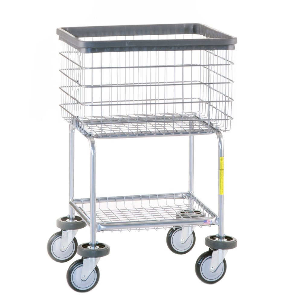 Deluxe Elevated Laundry Cart, Dura-Seven™. Picture 1