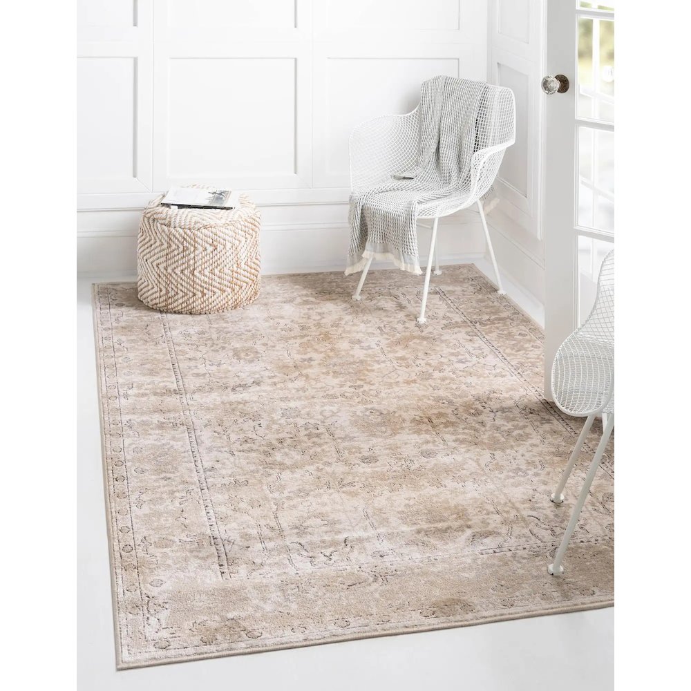 Central Portland Rug, Ivory (8' 0 x 11' 0). Picture 5