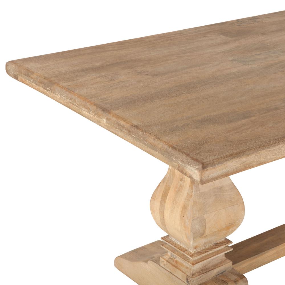 72-Inch Rectangle Mango Wood Dining Table, Belen Kox. Picture 2