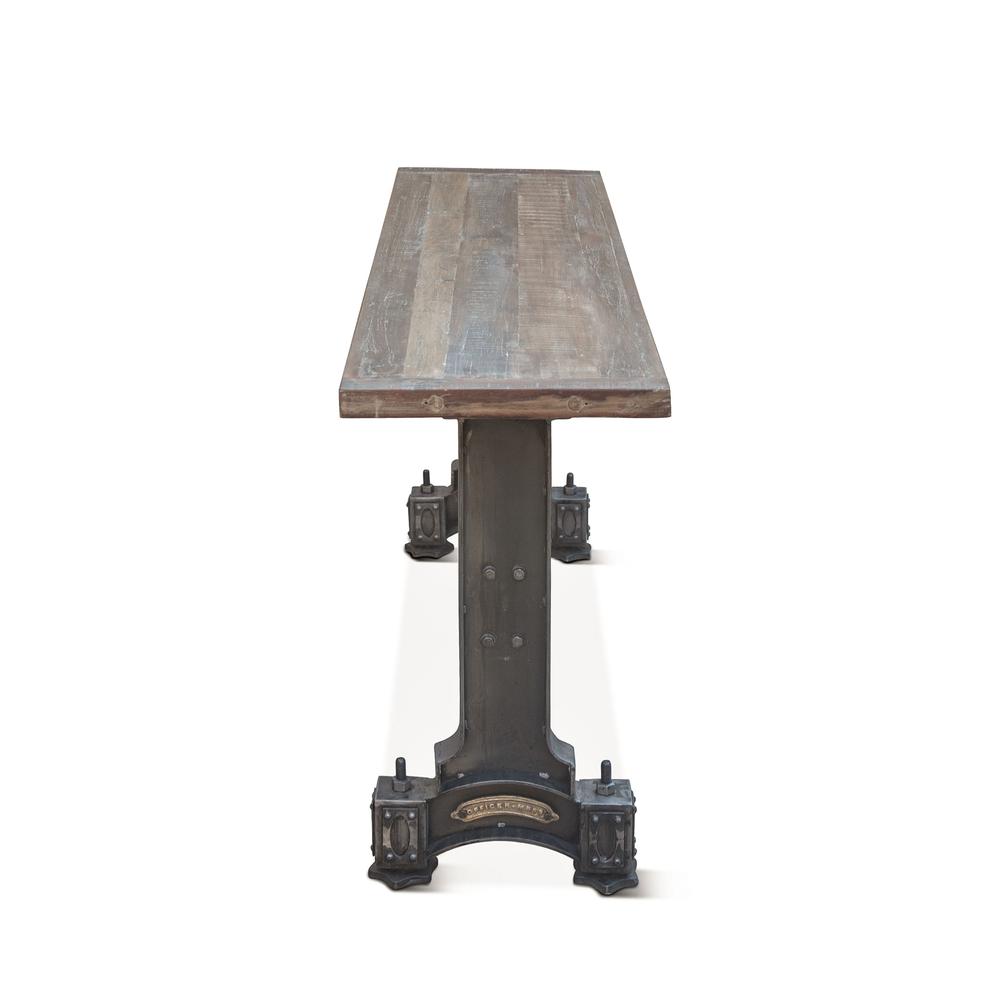 Rustic Industrial Reclaimed Wood Console Table, Belen Kox. Picture 2