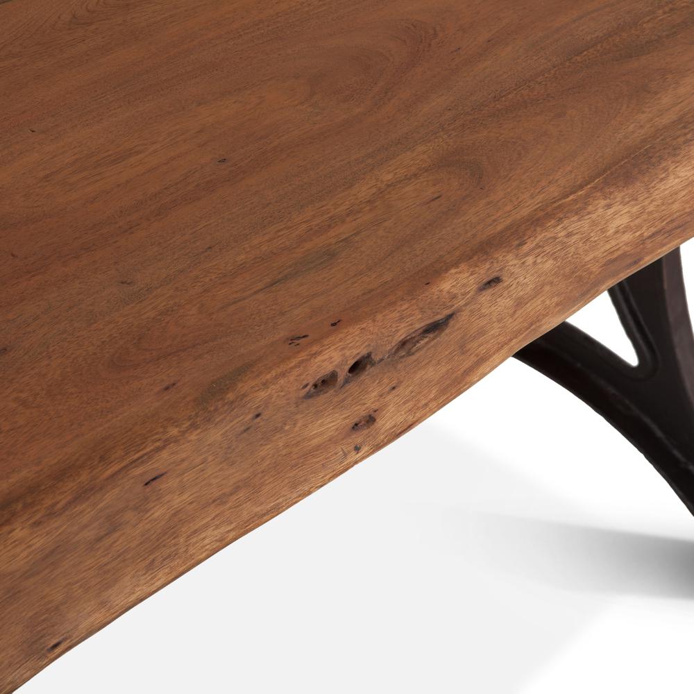 Natural Rustic Live Edge Acacia Dining Table, Belen Kox. Picture 2