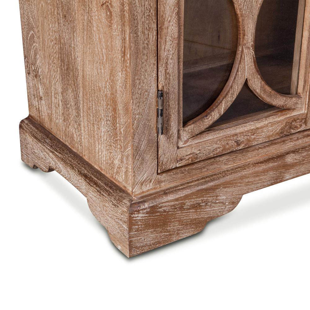 Carved Lattice Wood Cabinet, Belen Kox. Picture 2