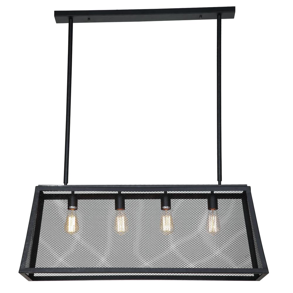 Element Industrial Mesh Ceiling Light. Picture 1