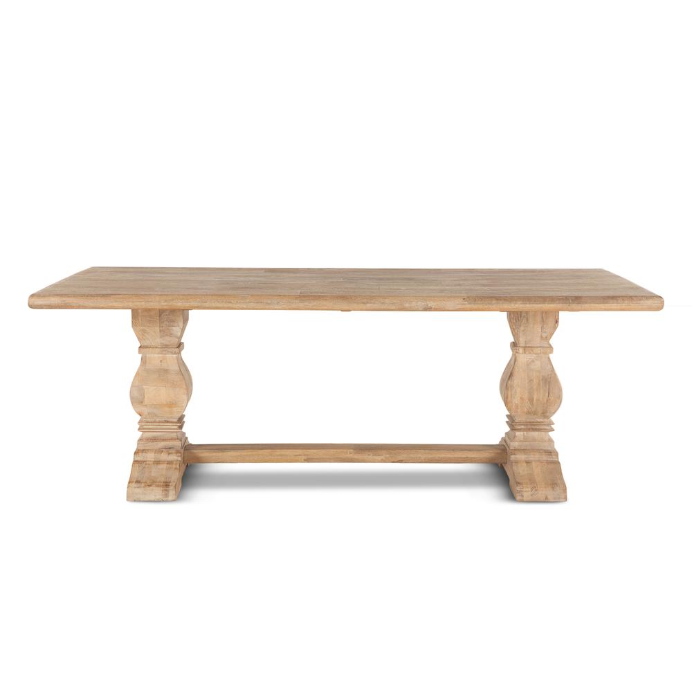 Pengrove 72-Inch Rectangle Mango Wood Dining Table. Picture 5